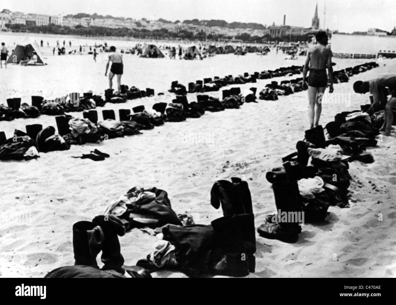 Second World War: Western Front. German soldiers in France during their ...