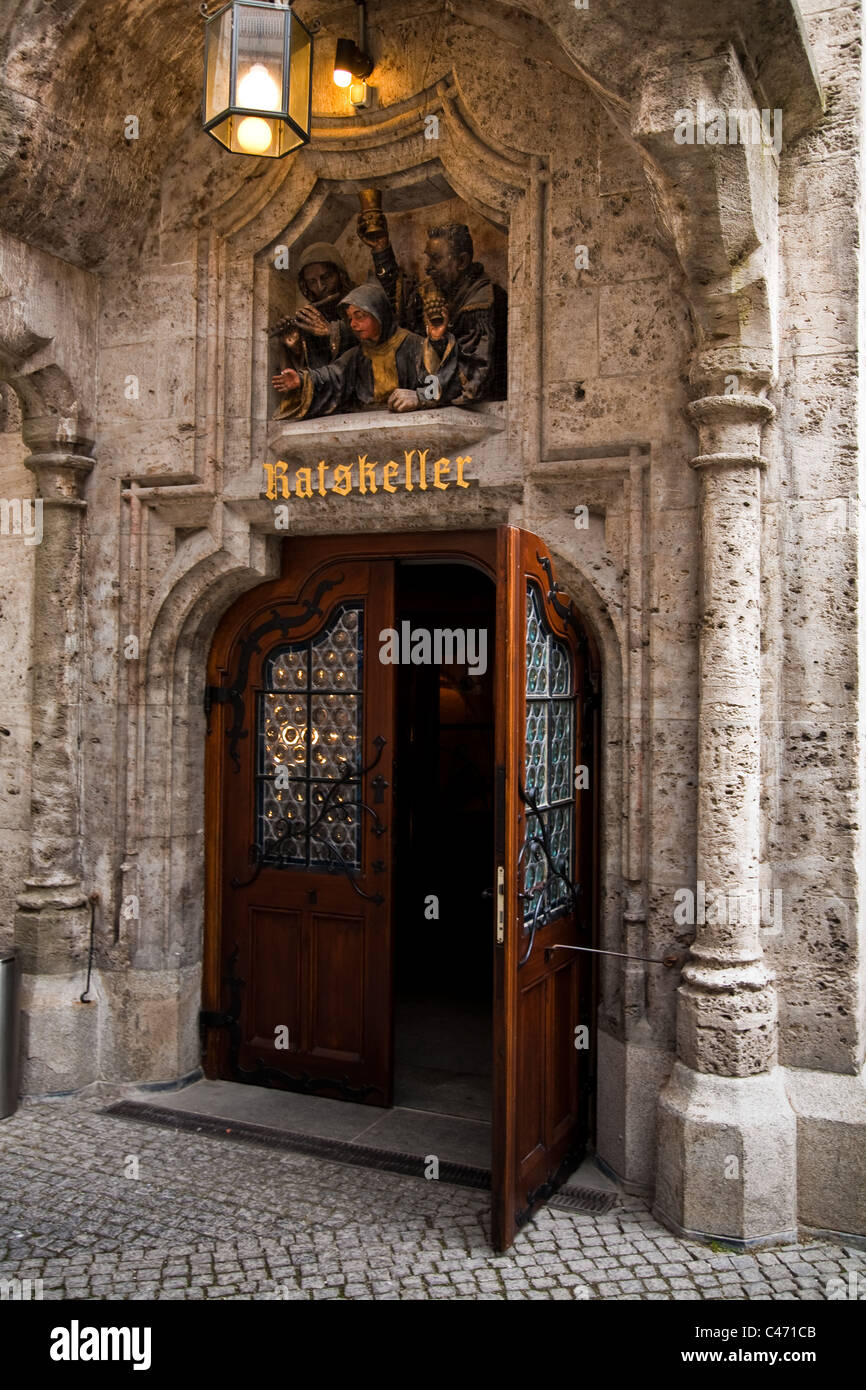 Sign at the ratskeller munich hires stock photography and images Alamy