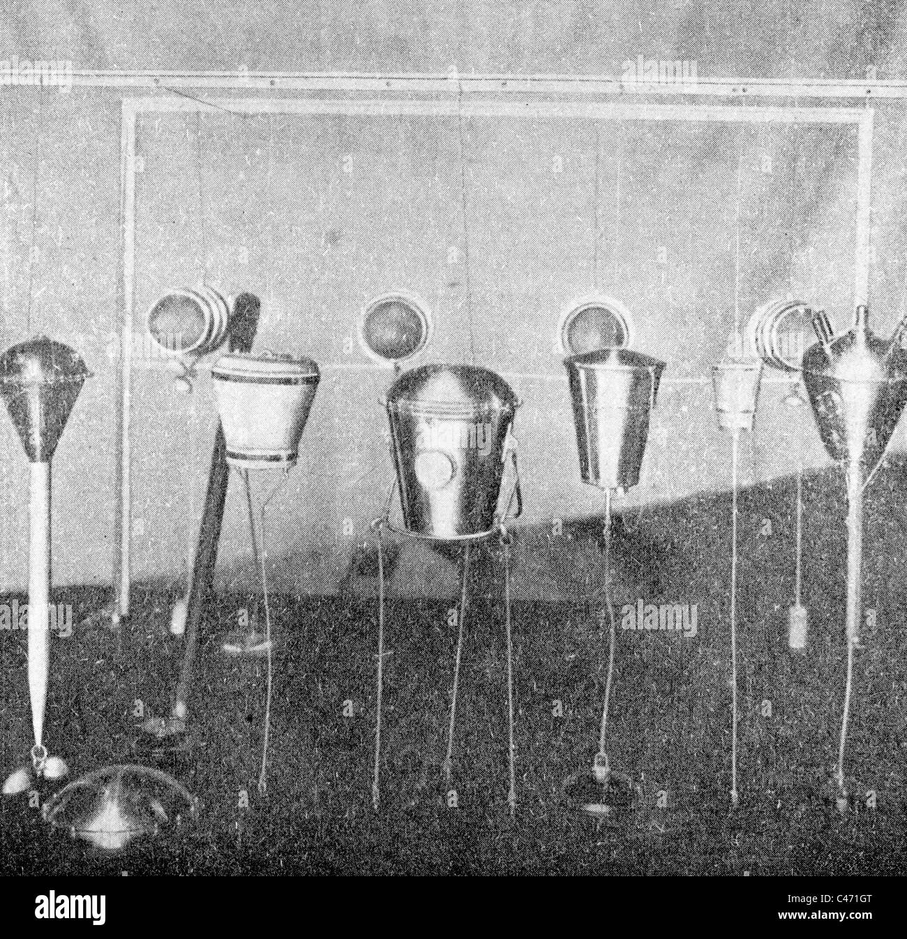 Different sea mines in the First World War Stock Photo Alamy