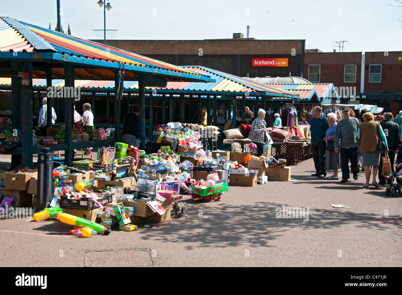 Ashton Market. Ashton under Lyne, Tameside, Manchester, England, UK Stock Photo Alamy