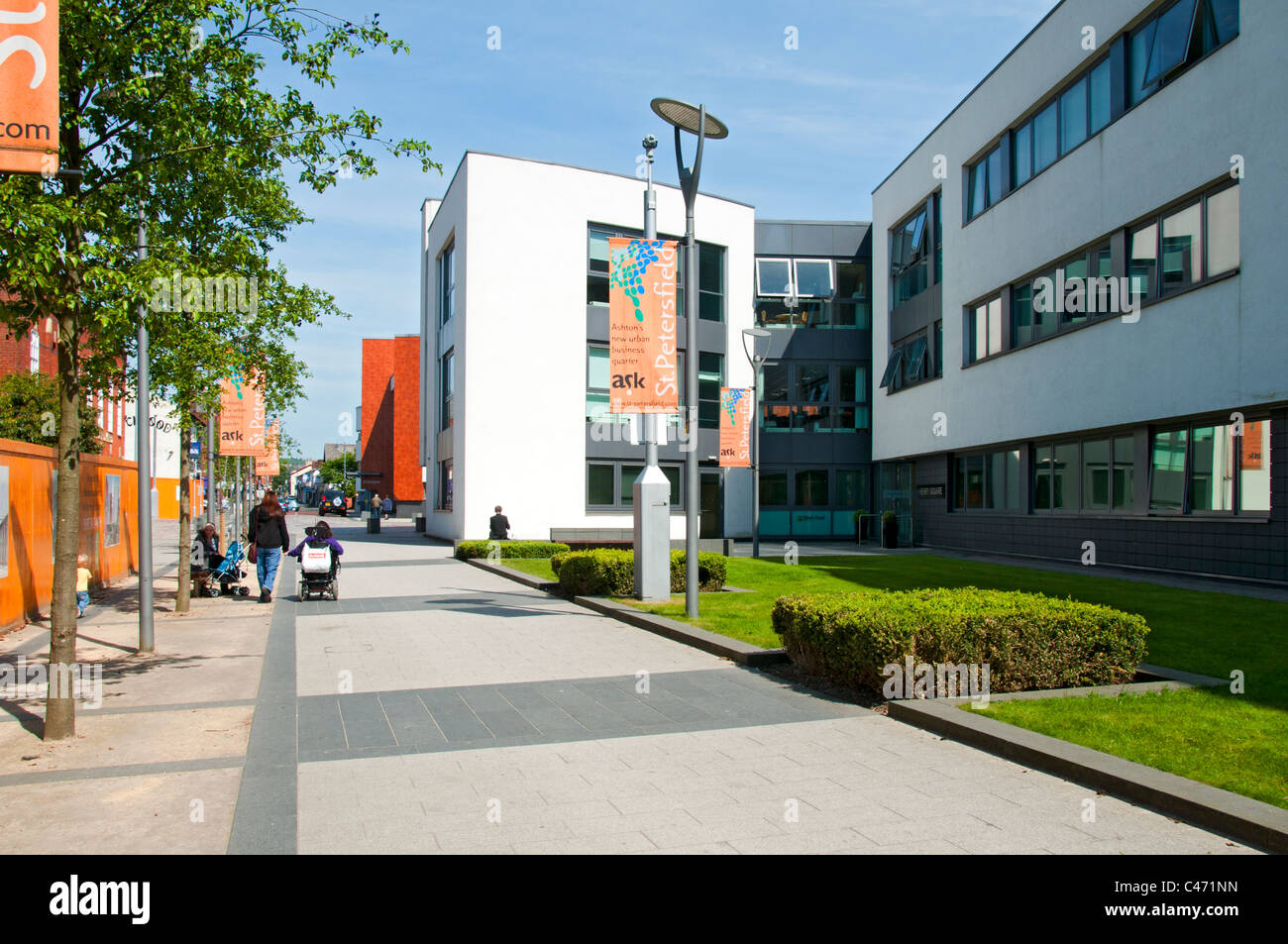 Pennine Care NHS office building, Henry Square, St. Petersfield, Ashton