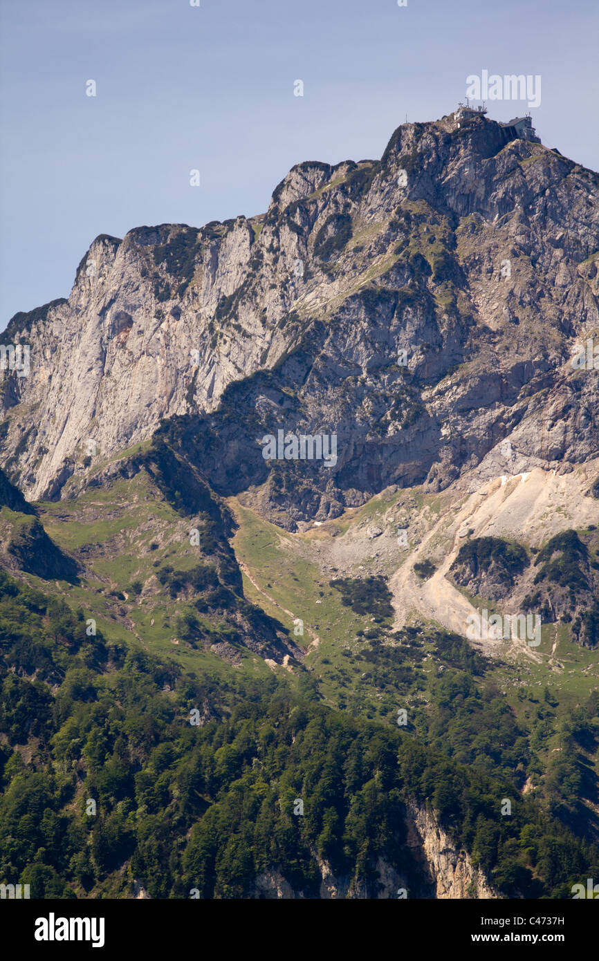 Austrian Alps in summer Stock Photo