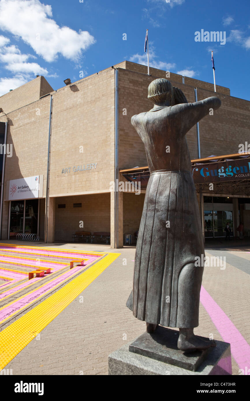 Art Gallery of Western Australia in Perth Cultural Centre. Perth