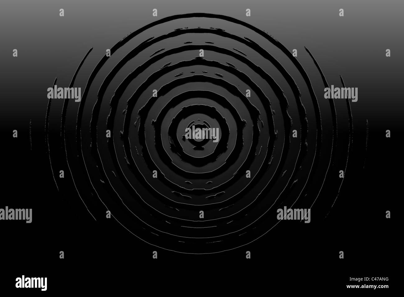 Abstract circles symbol high resolution Black and White Stock Photos ...