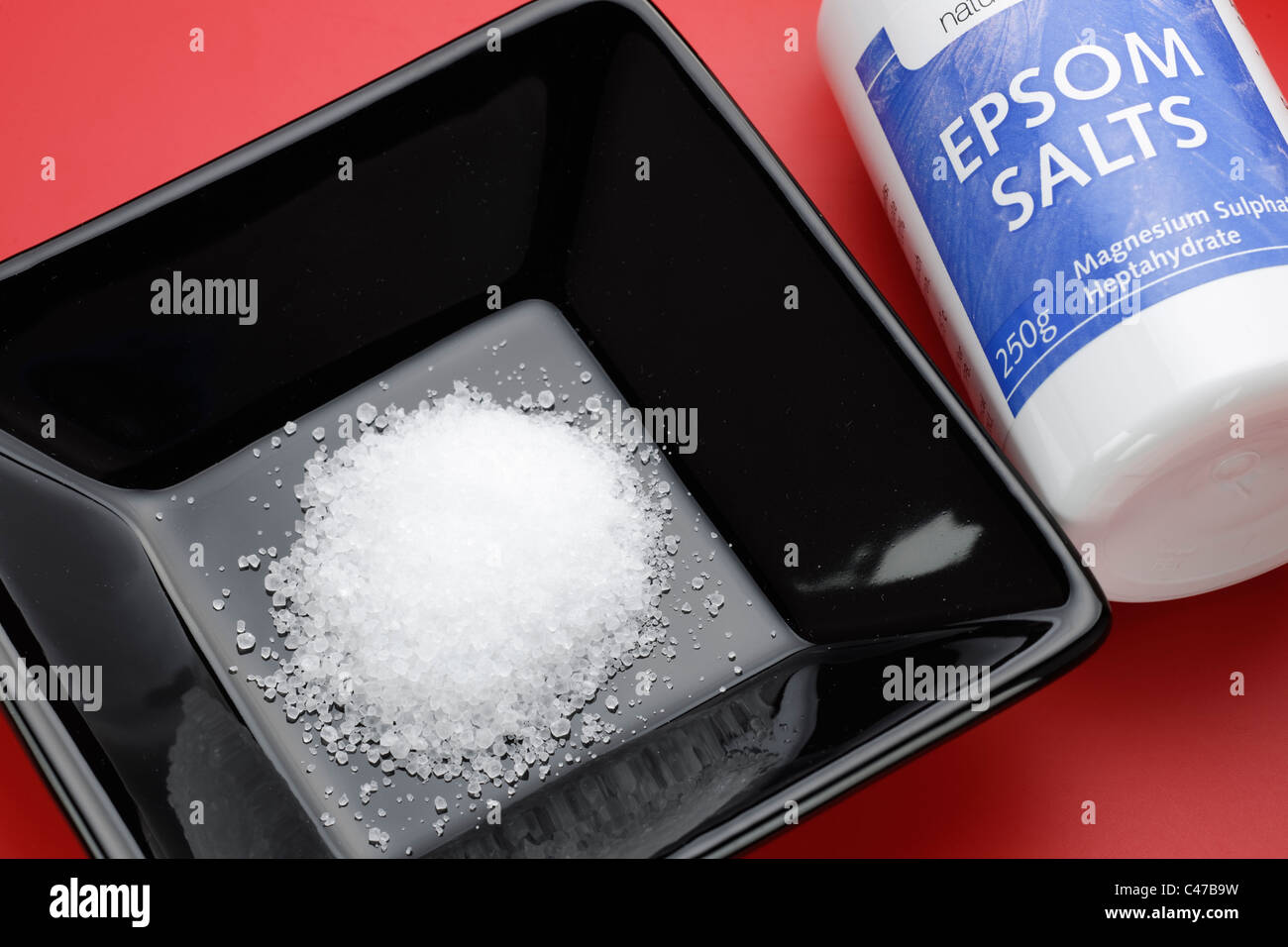 Epsom Salts crystals Stock Photo Alamy