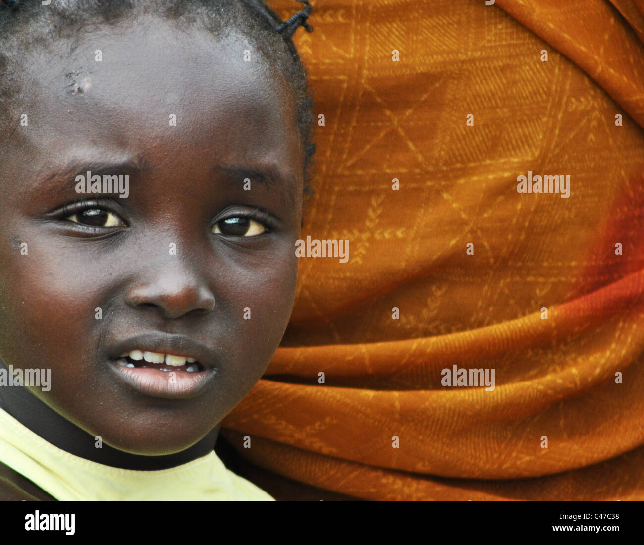 Ivory Coast portrait Stock Photo