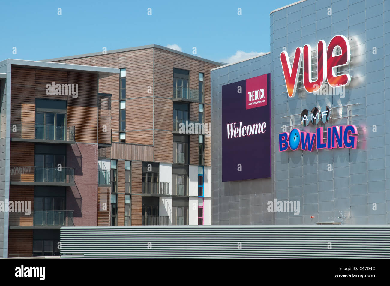 The Rock,Bury,Greater Manchester.Cinema,retail,leisure and restaurant