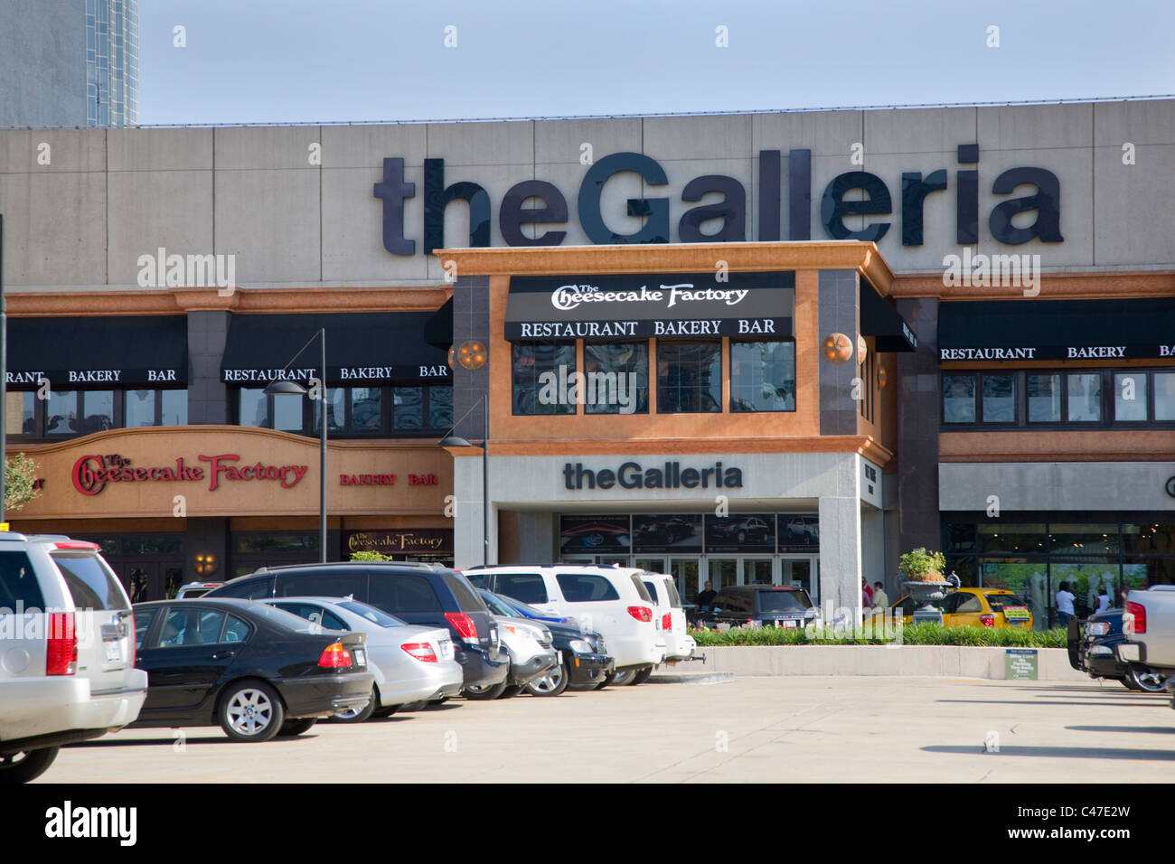 The Galleria Mall, Houston, Texas, USA Stock Photo