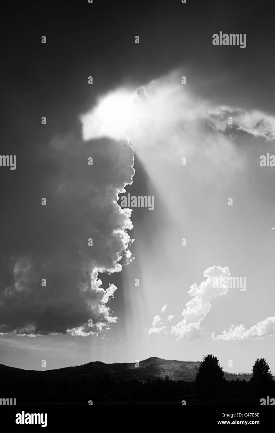 Stormy Weather With Clouds Stock Photo - Alamy