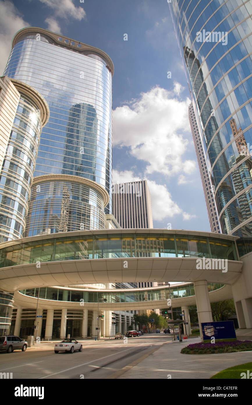 Chevron Building in downtown Houston, Texas, USA Stock Photo