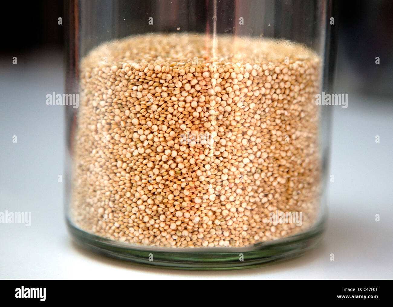 Quinoa is a healthy low GI alternative to rice or pasta, London Stock Photo