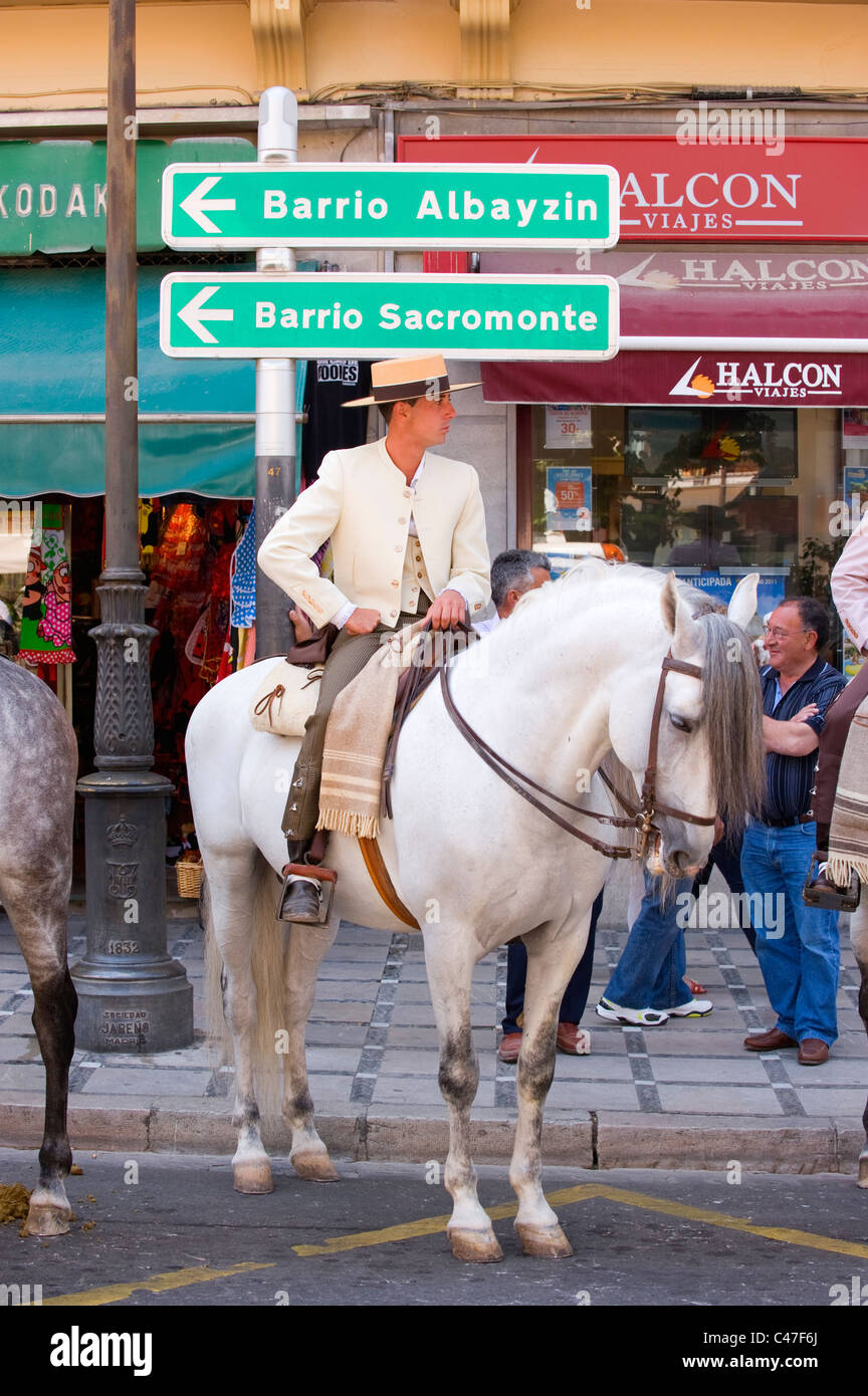 Spanish horse rider hires stock photography and images Alamy