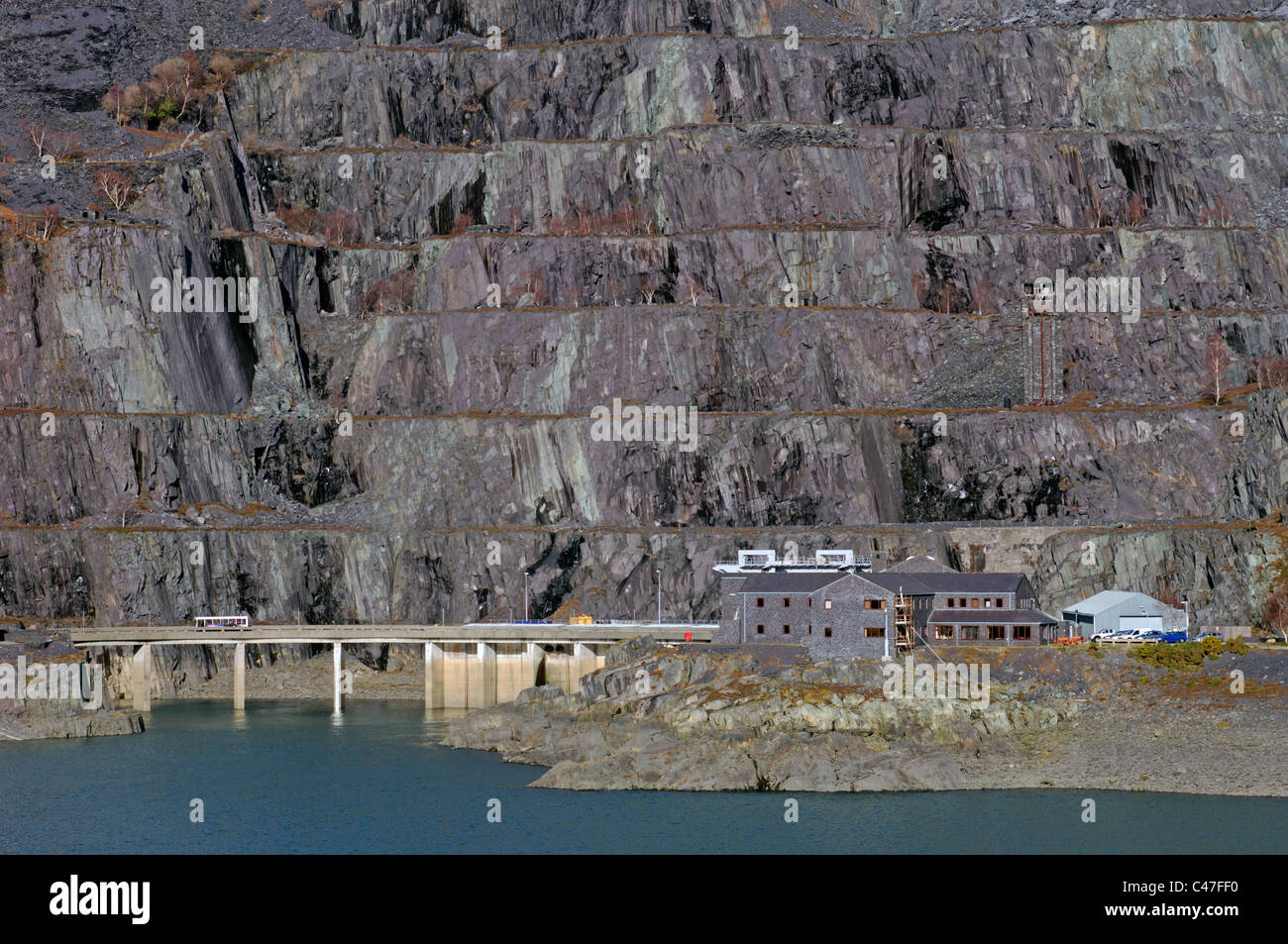 Dinorwic Slate Quarry near Llanberis, North Wales Stock Photo Alamy