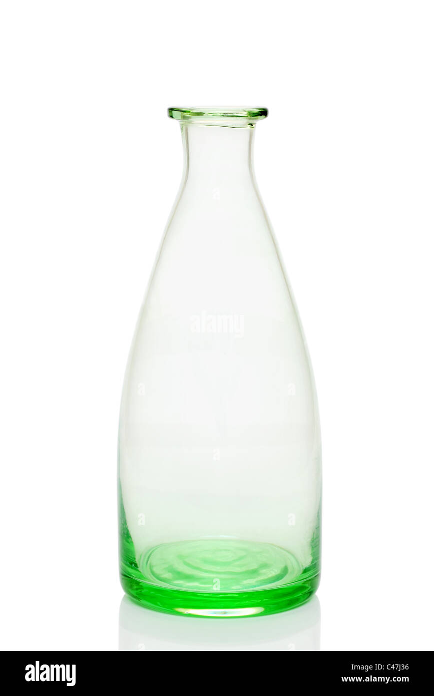 Glass bottle isolated on white background Stock Photo - Alamy