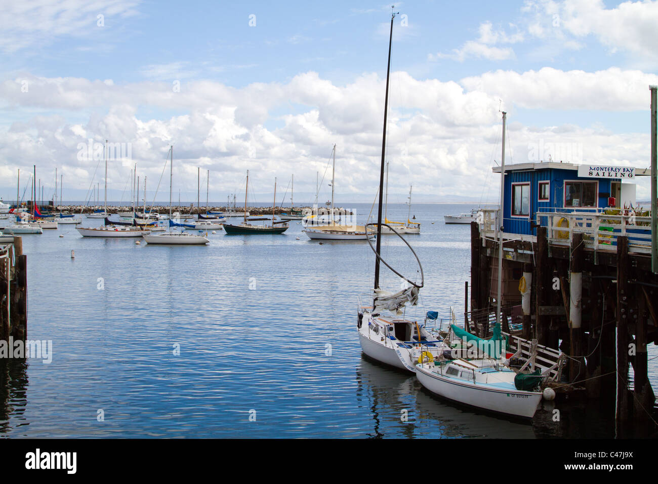 Monterey Bay Fisherman's Wharf, California, USA Stock Photo