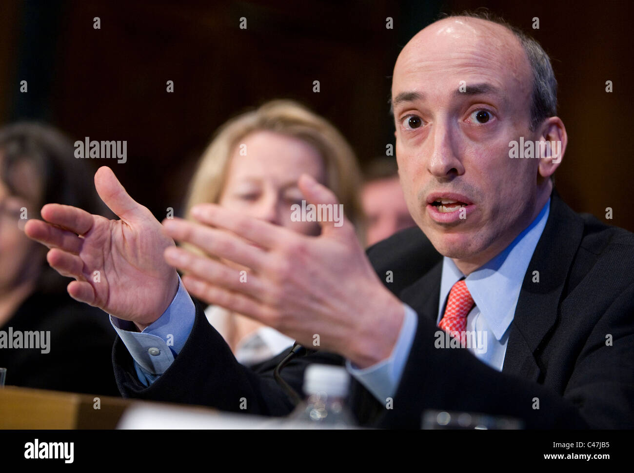Commodity Futures Trading Commission Chairman Gary Gensler Stock Photo