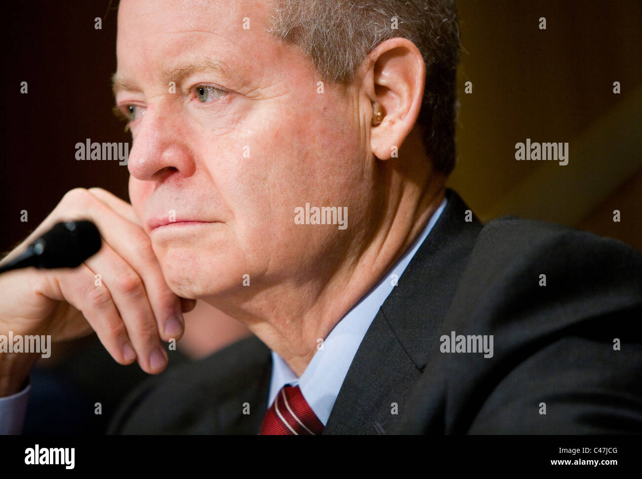 James Mulva, chairman and CEO of ConocoPhillips. Stock Photo