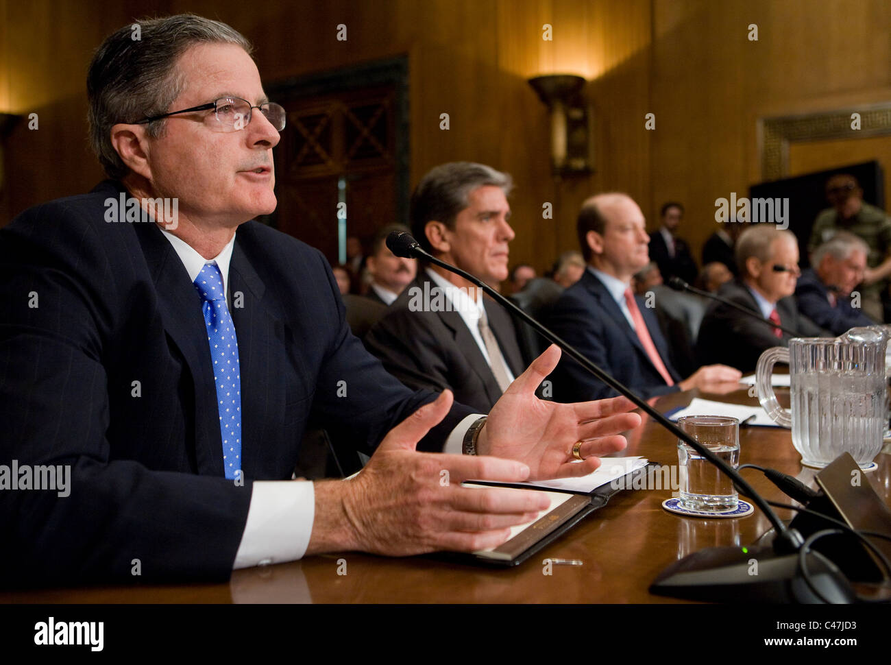 John Watson, chairman and CEO of Chevron. Stock Photo