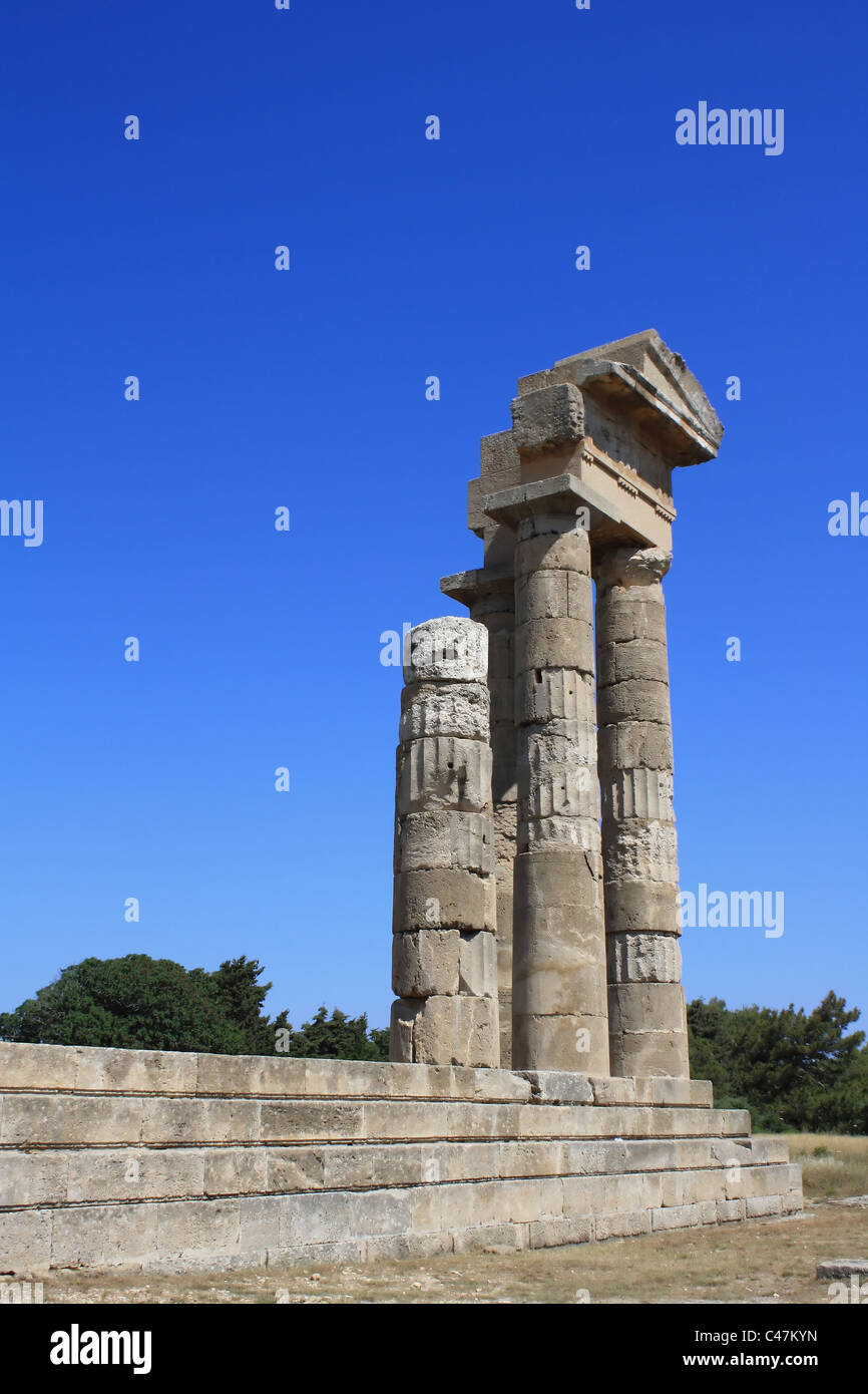 Columns in ancient ruins hi-res stock photography and images - Alamy