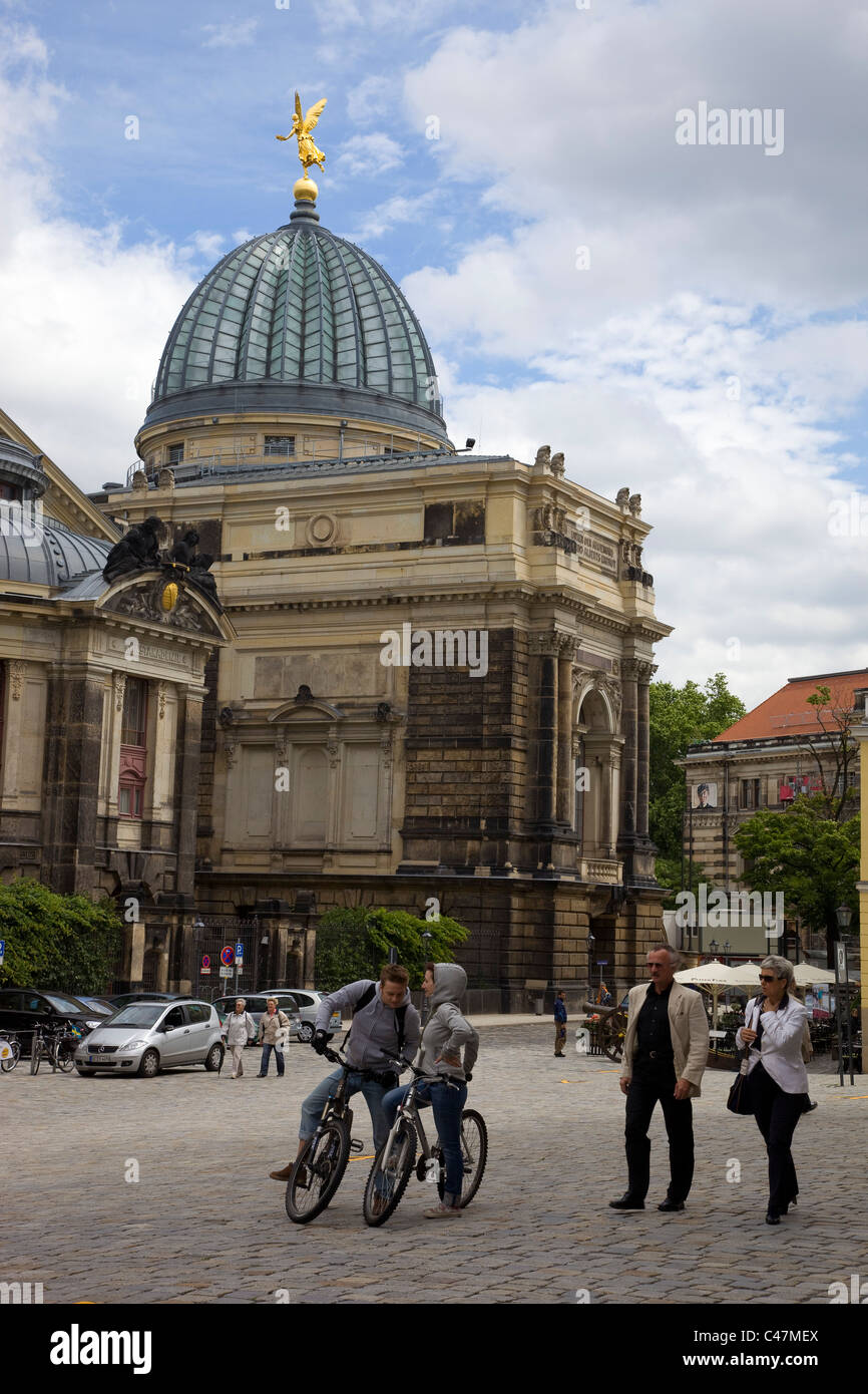 Photograph of the German city of Dresden Stock Photo