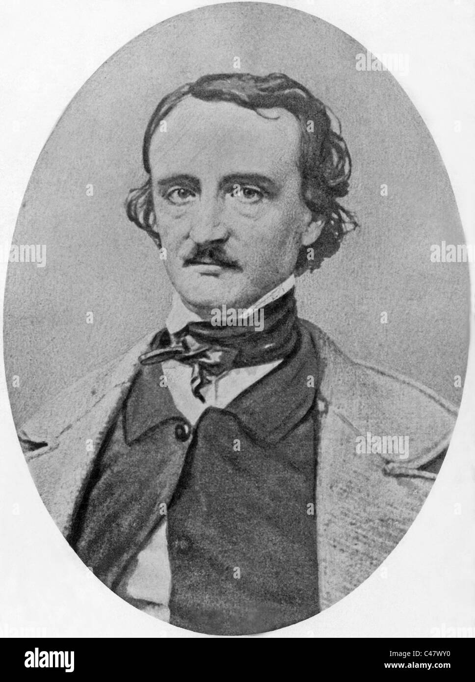 Edgar Allen Poe, Stock Photo
