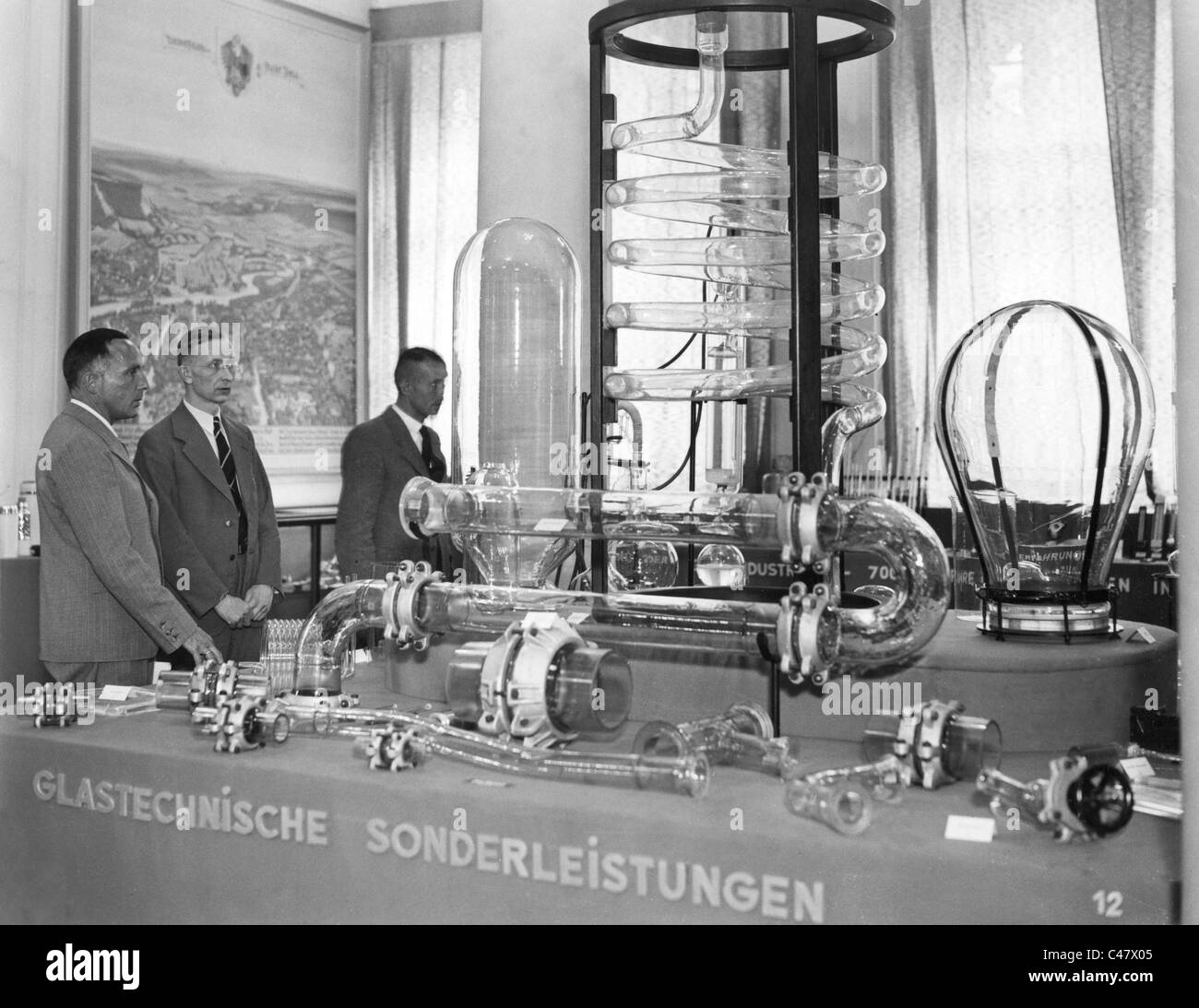 Prof. Erich / Otto Schott Stock Photo Alamy