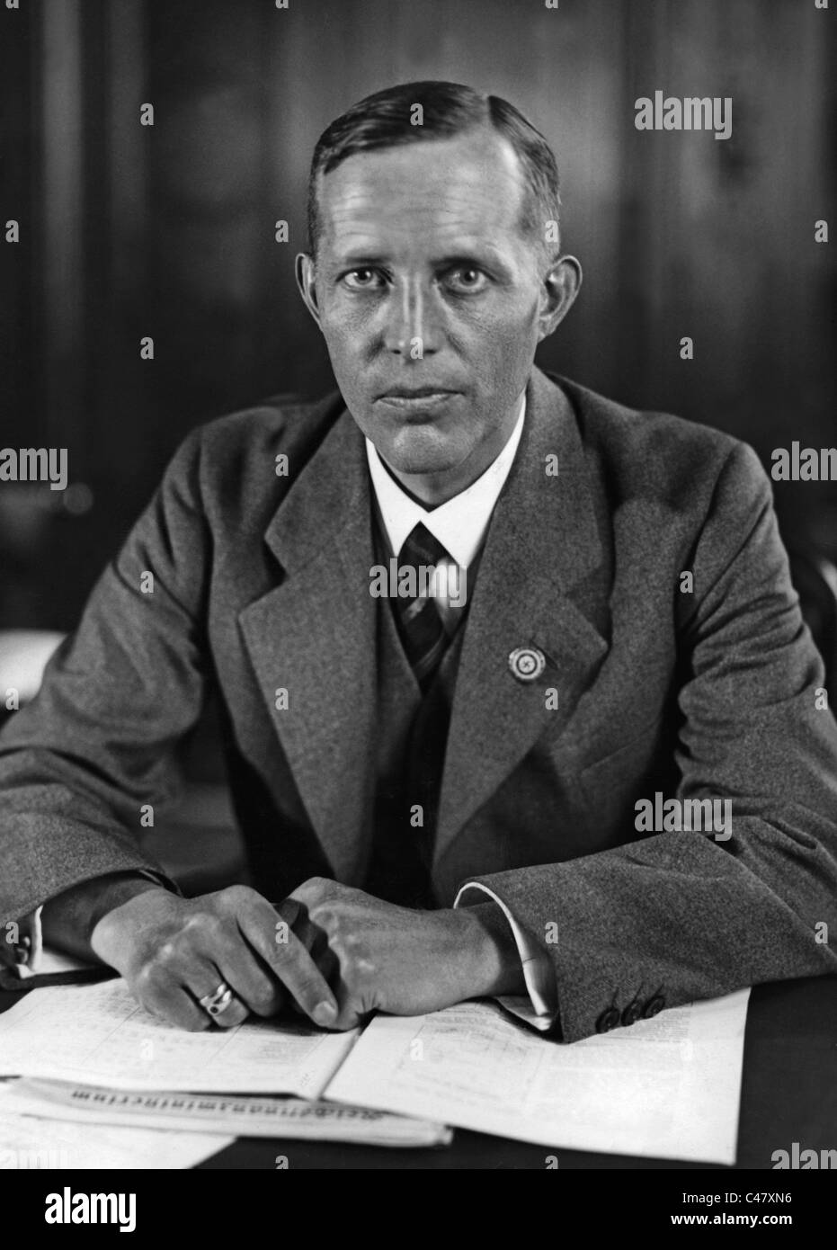 Lutz Schwerin von Krosigk Stock Photo - Alamy