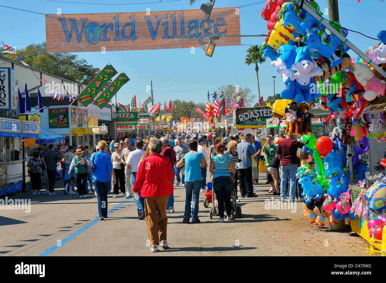 Florida State Fair Tampa Florida Stock Photo Alamy