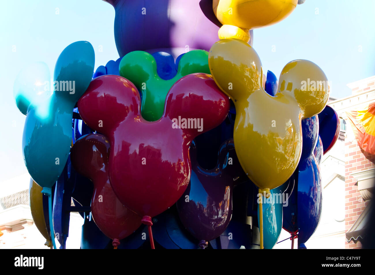 Balloons at Disneyland Stock Photo Alamy