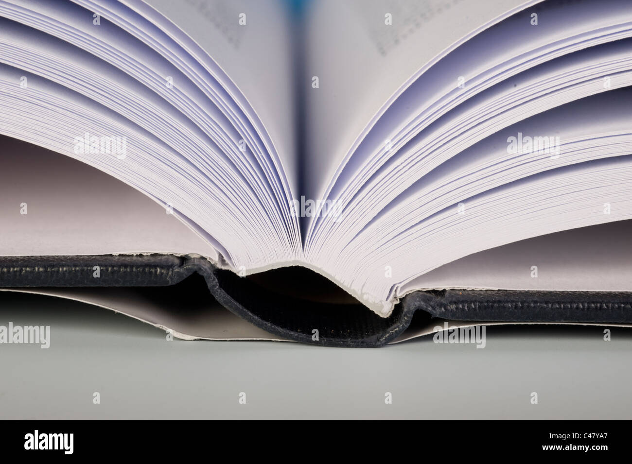 Detail of book spine Stock Photo Alamy