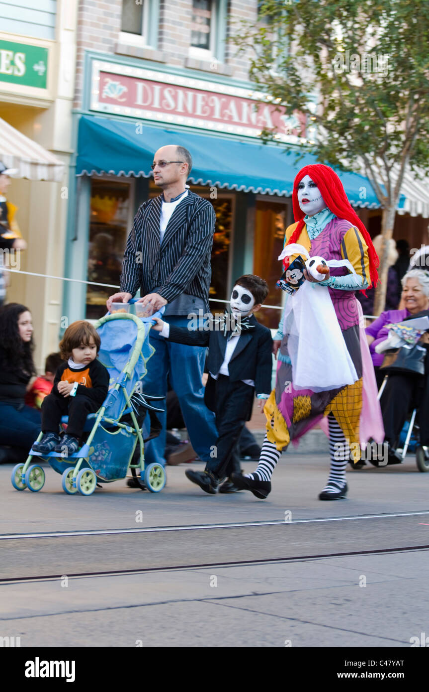 Halloween costume in Disneyland Stock Photo Alamy
