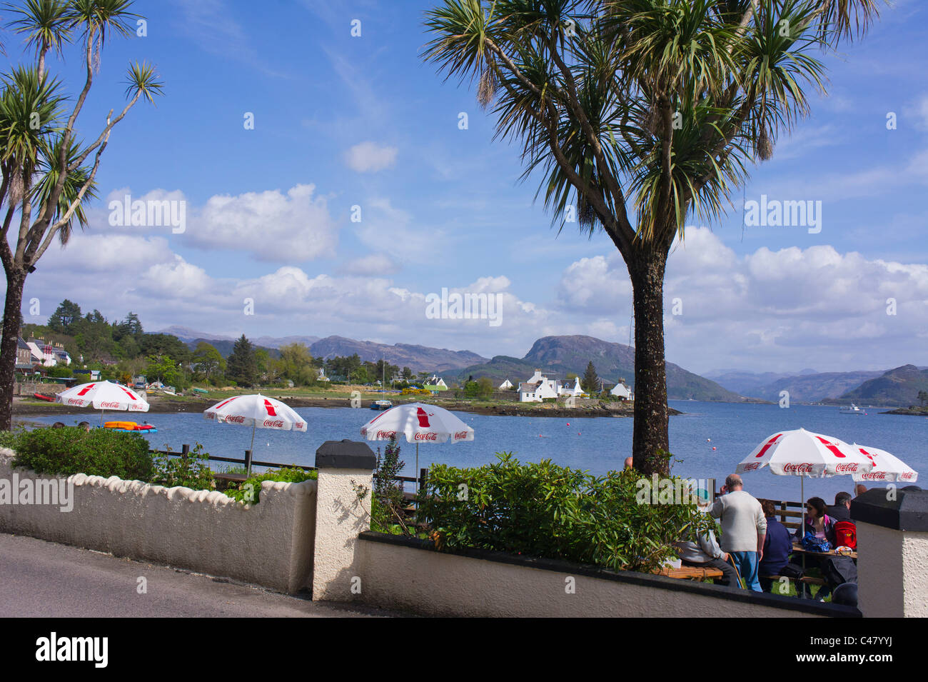 Plockton village, Loch Carron, Kyle of Lochalsh, Highland region