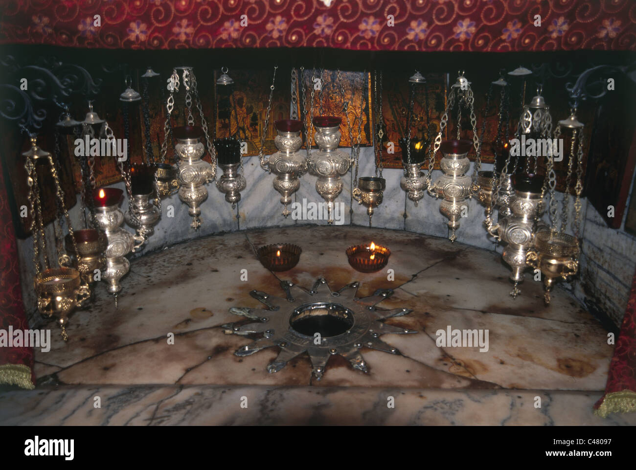 Photograph of the church of nativity Stock Photo - Alamy