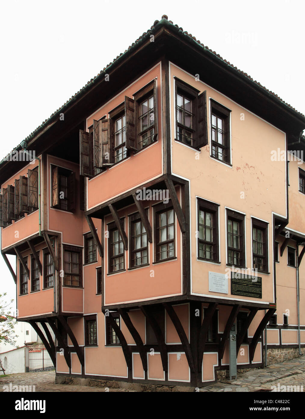 Bulgaria, Plovdiv, Lamartine House, Stock Photo