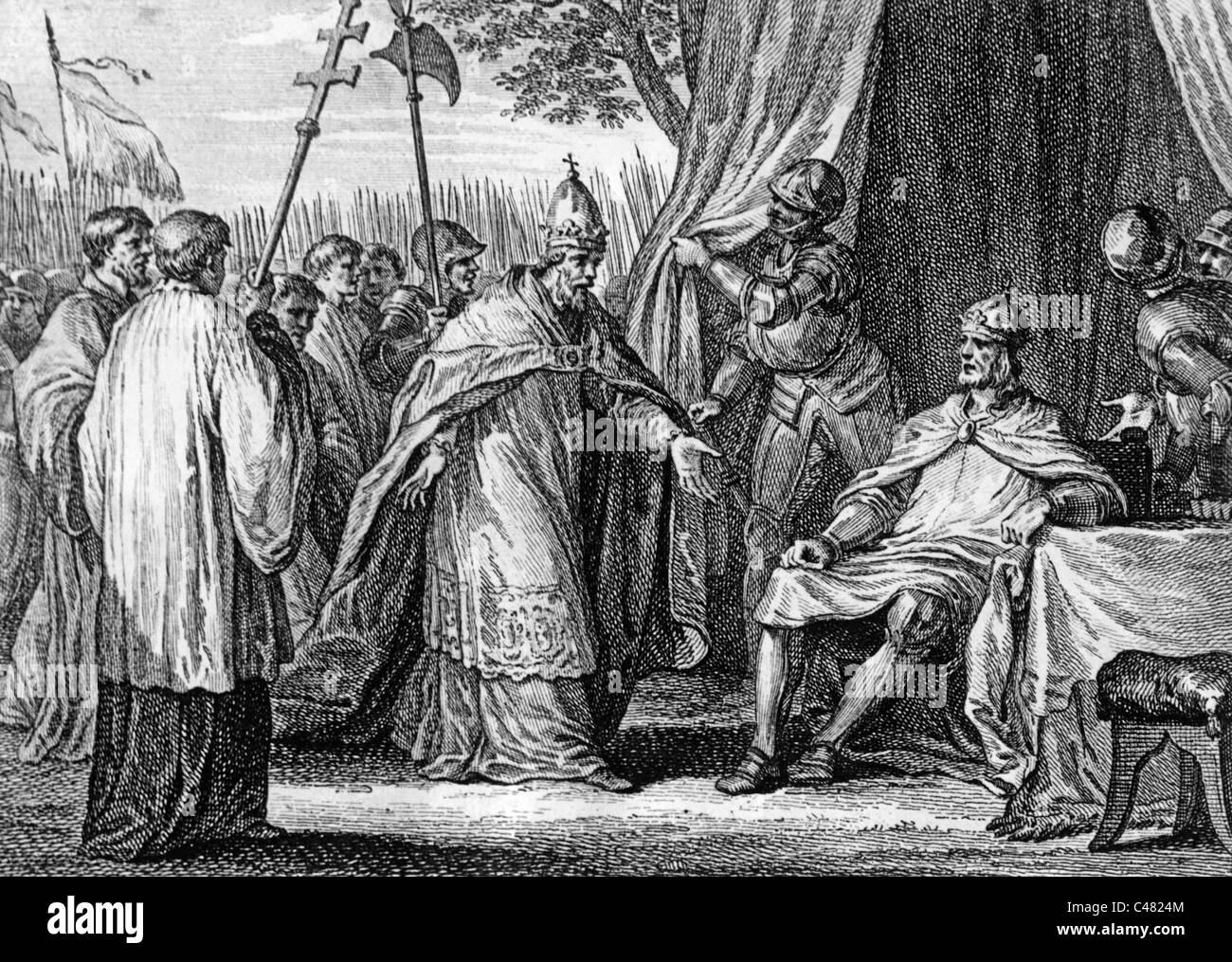 papst-gregor-iv-stock-photo-alamy