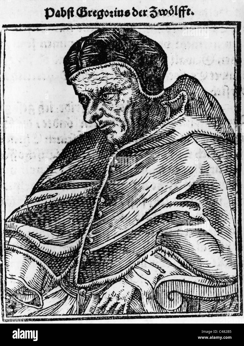 Papst Gregor XII., Stock Photo