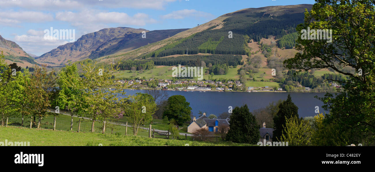 Lochearnhead, Loch Earn, Stirlingshire, Scotland, UK Stock Photo