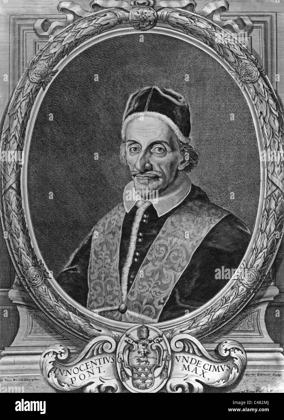 Papst Innozenz XI., Stock Photo