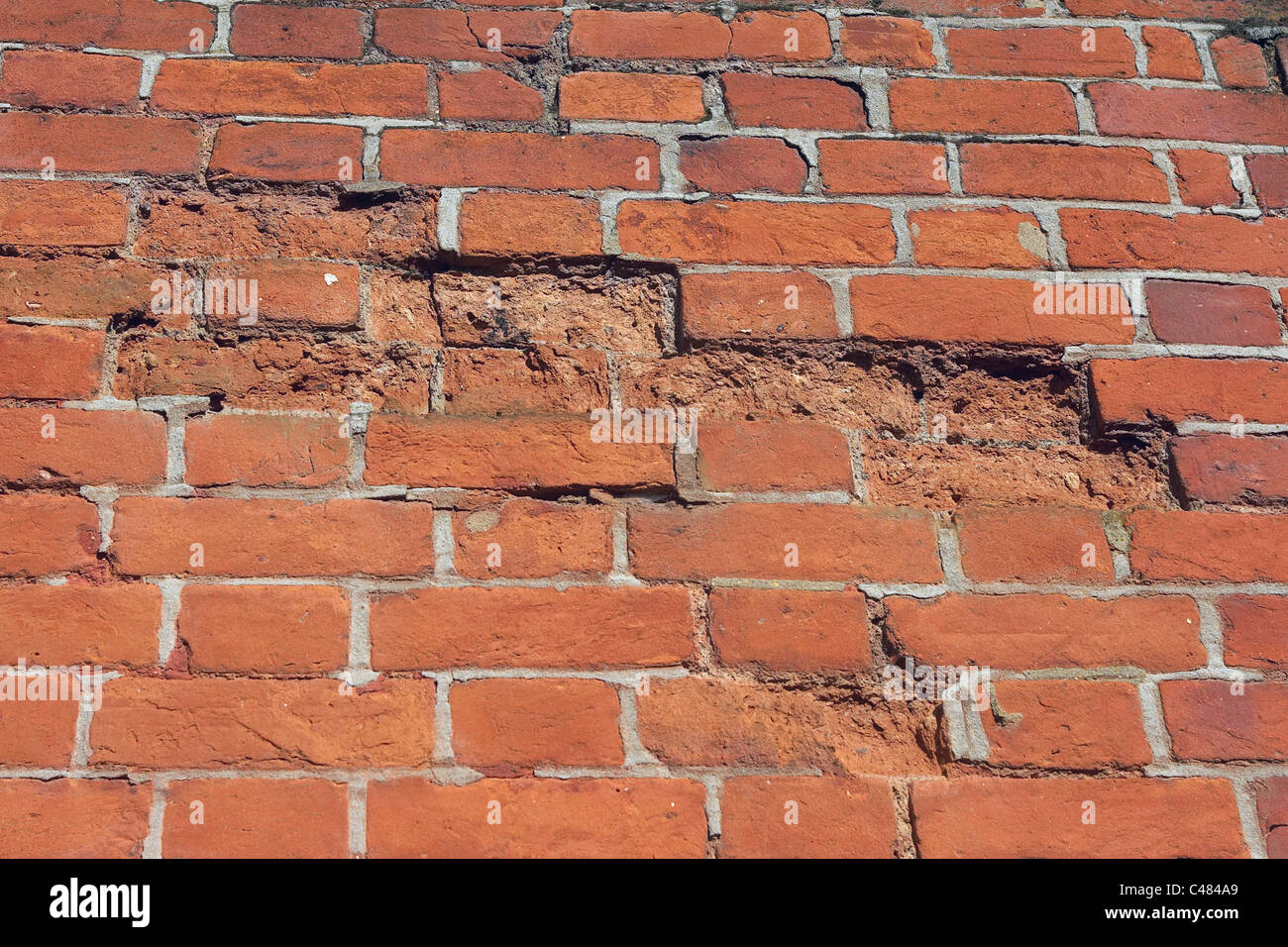 Spalling Brickwork High Resolution Stock Photography and Images