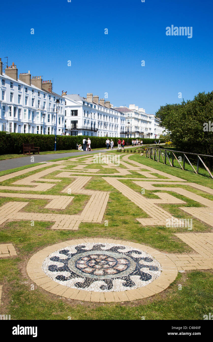 The Crescent Filey North Yorkshire England Stock Photo Alamy