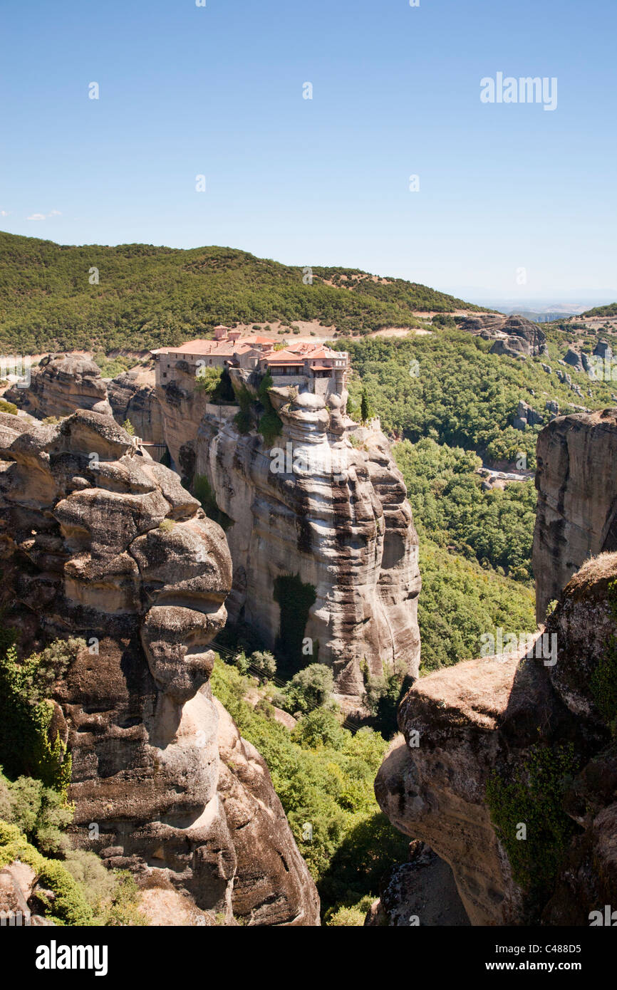 The monastery of Varlaam, Meteora, Greece Stock Photo - Alamy