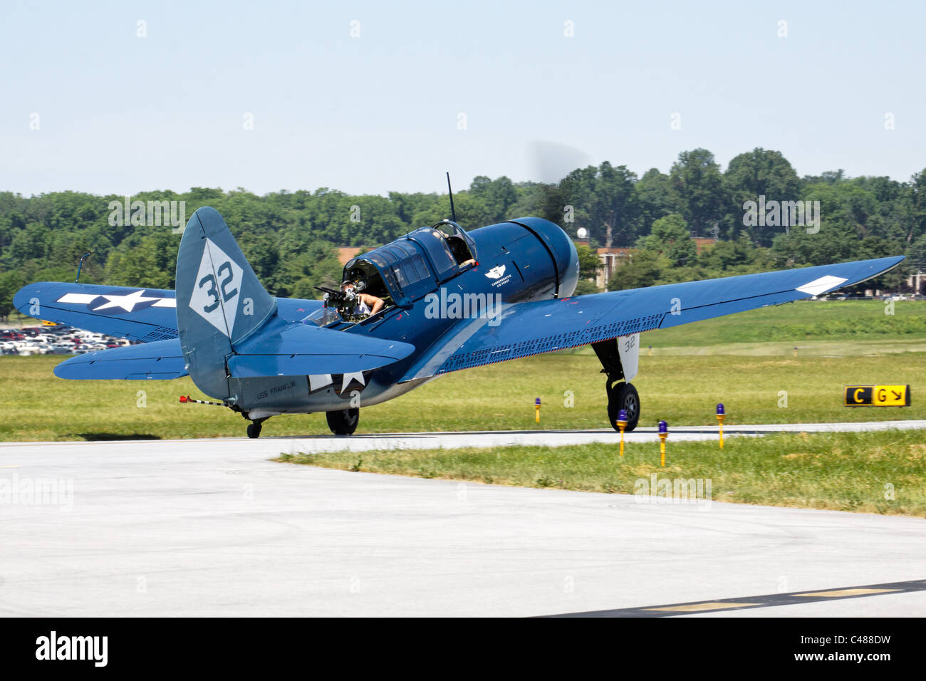 CurtissWright SB2C5 Helldiver, Mid Atlantic Air Museum airshow 2011