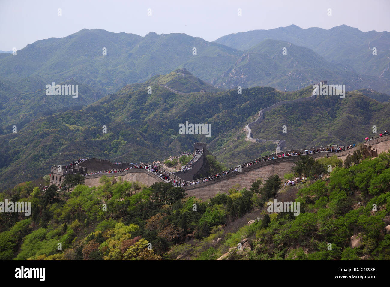 Great Wall of China, Beijing, China Stock Photo