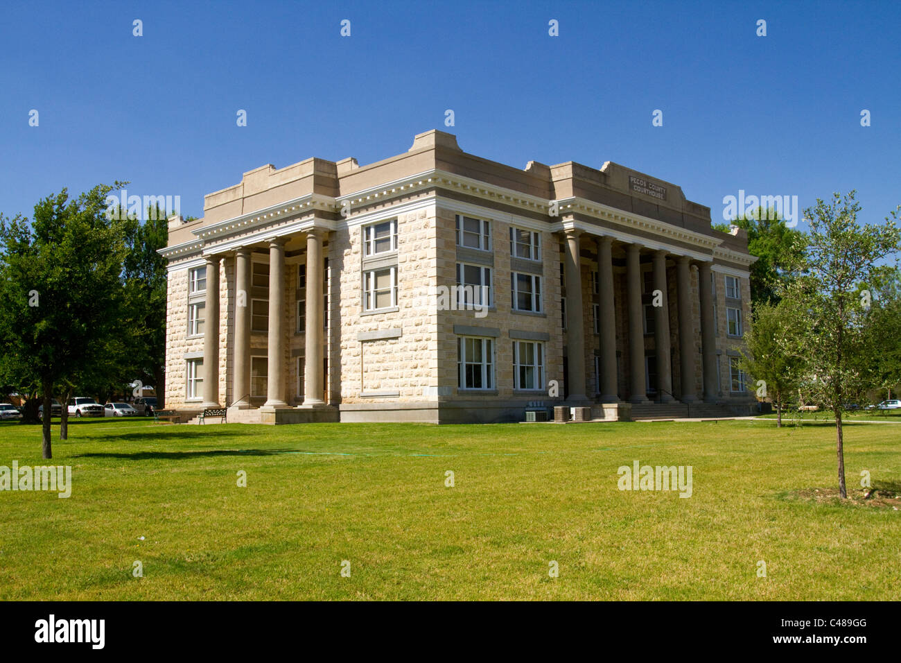Courthouse fort stockton hires stock photography and images Alamy
