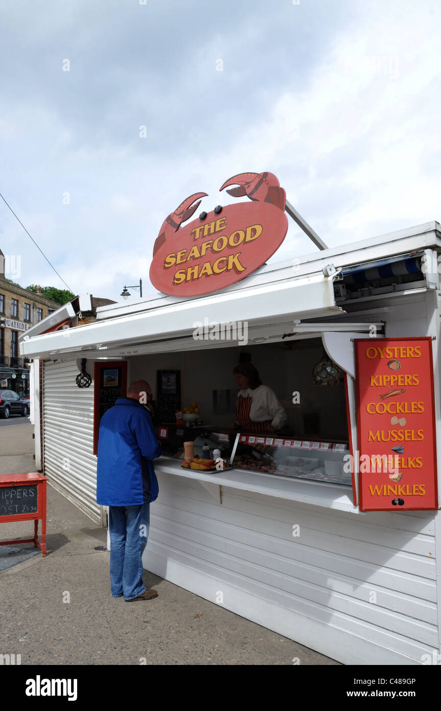 Seafood shack Stock Photo