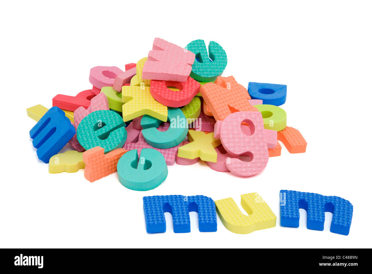 Foam letter Cut Out Stock Images & Pictures - Alamy