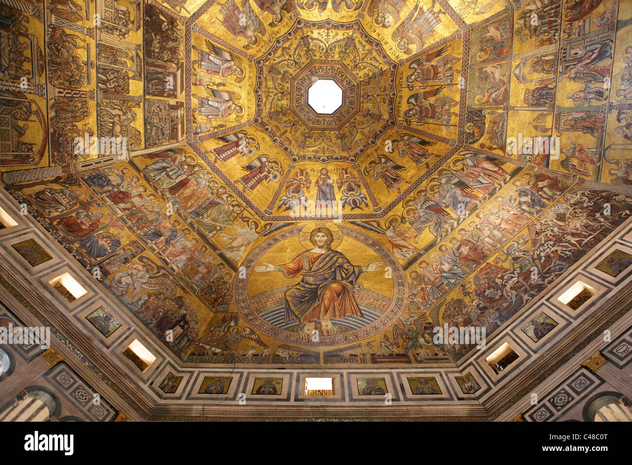 Florence baptistry mosaic hi-res stock photography and images - Alamy