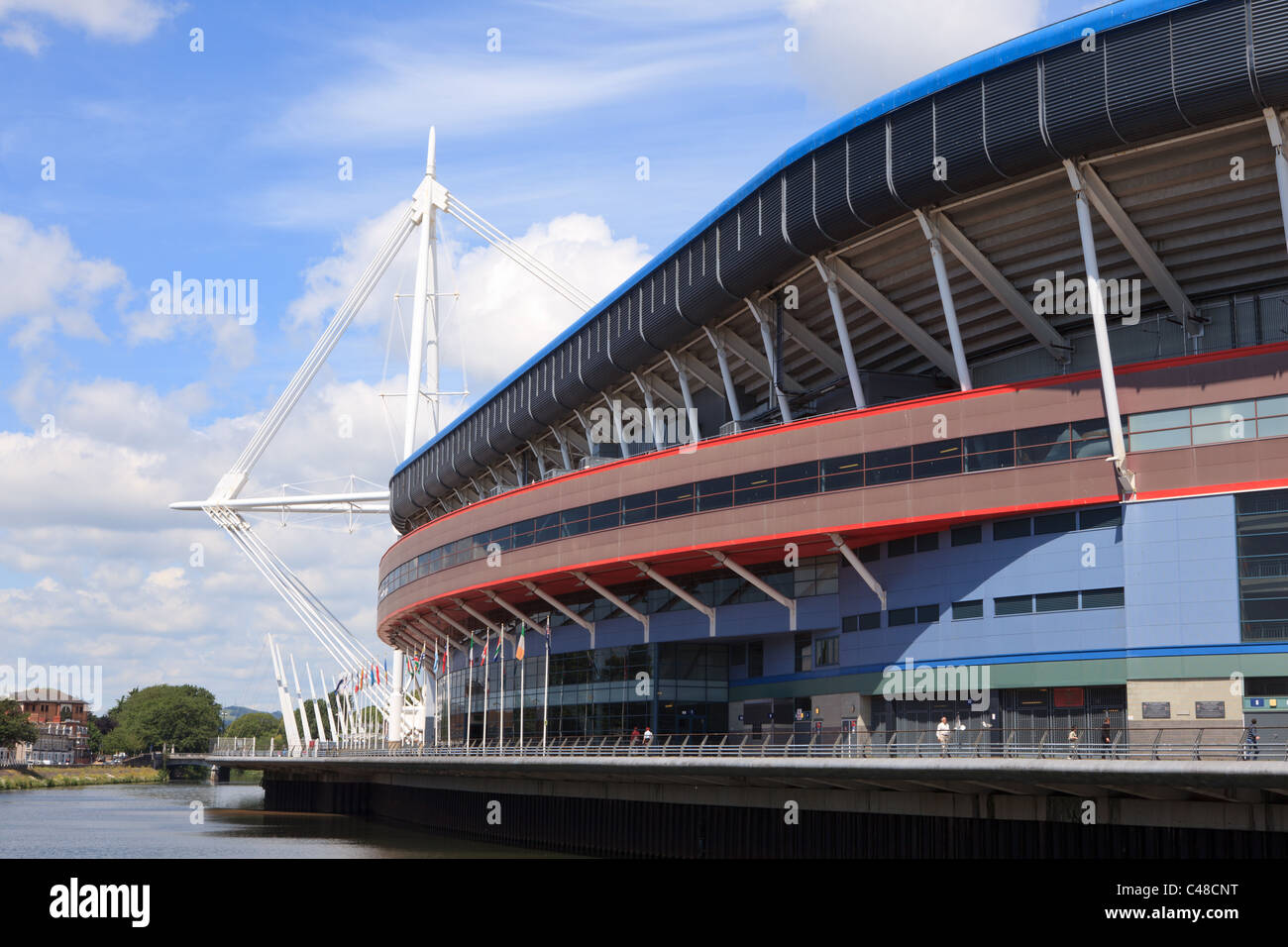 Millenium Stadium, Cardiff, South Wales, UK Stock Photo