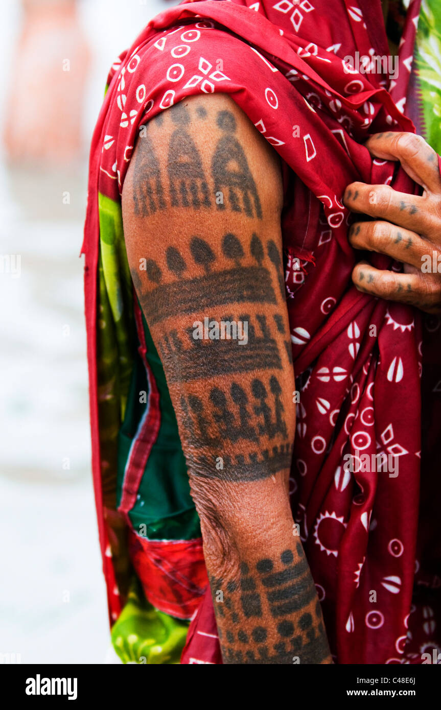 Tribal tattoos hi-res stock photography and images - Alamy