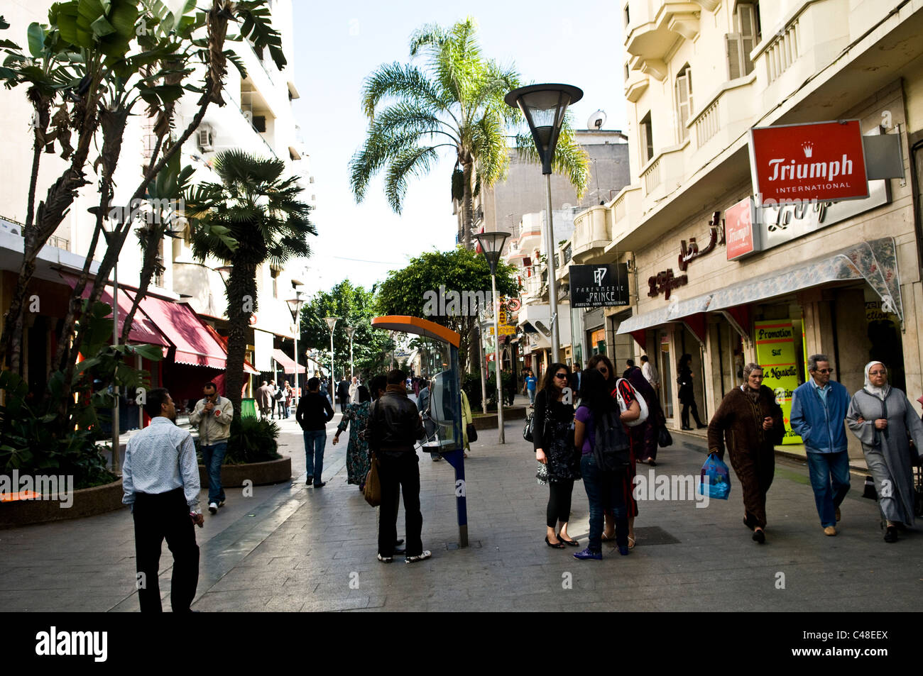 Casablanca financial district hires stock photography and images Alamy